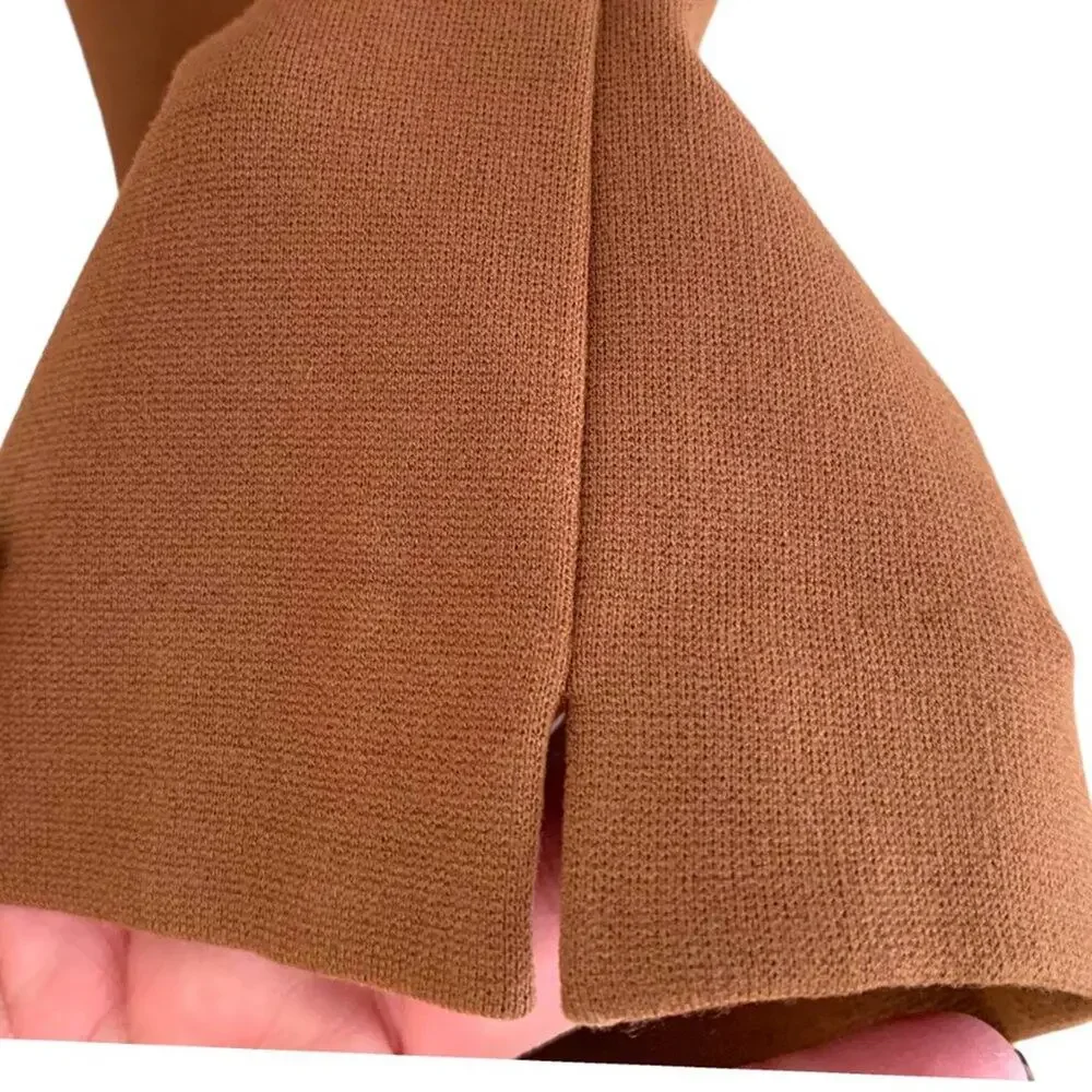 Chico's Womens Sz 6 Juliet Straight Leg Pants Ultimate Fit  Brown NWT - Picture 6 of 12